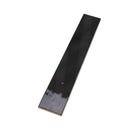 Black 2.6x16 Glossy Ceramic Subway Tile (38 pack, 10.76 sq ft/case)