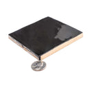 Black 4x4 Glossy Square Ceramic Tile (50 pack, 5.38 sq ft/case)