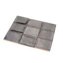Black 4x4 Glossy Square Ceramic Tile (50 pack, 5.38 sq ft/case)