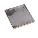 Black 4x4 Glossy Square Ceramic Tile (50 pack, 5.38 sq ft/case)