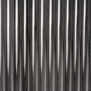 Black 0.5x8 Ceramic Glossy Pencil Tile Trim (10 pack, 0.3 sq ft/case) - Sample
