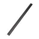 Black 0.5x8 Ceramic Glossy Pencil Tile Trim (10 pack, 0.3 sq ft/case) - Sample