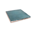 Teal Green 4x4 Glossy Square Ceramic Tile (60 pack, 6.46 sq ft/case) - Sample