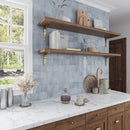 Benjamin Moore Smoke 4x4 Glossy Square Ceramic Tile (60 pack, 6.46 sq ft/case)