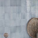 Benjamin Moore Smoke 4x4 Glossy Square Ceramic Tile (60 pack, 6.46 sq ft/case)
