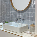 Benjamin Moore Smoke 4x4 Glossy Square Ceramic Tile (60 pack, 6.46 sq ft/case)