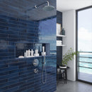 Navy Blue 2.6x16 Glossy Ceramic Subway Tile (38 pack, 10.76 sq ft/case) - Sample