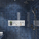 Navy Blue 4x4 Glossy Square Ceramic Tile (50 pack, 5.38 sq ft/case) - Sample
