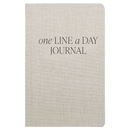 Tan One Line A Day Memory Journal by Sweet Water Decor
