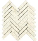 Crema Marfil Marble 3/4" x 12" Bullnose Liner Honed Tile