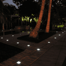 CRG30 DC12V Low Voltage In Ground RGB or WW LED Aluminum Brick Paver Light Square IP67 Waterproof