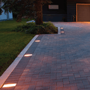 CRG30 DC12V Low Voltage In Ground RGB or WW LED Aluminum Brick Paver Light Square IP67 Waterproof