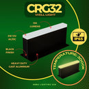 CRG32 6"x2″x2.6" Paver Well Light - Heavy Duty Cast Aluminum, IP65 2W AC/DC 12V Low Voltage COB by Kings Outdoor Lighting