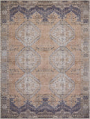 Carrabelle Peach Washable Area Rug - Clearance
