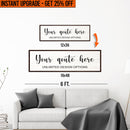 Upgrade Your 12x36 Inches 'Custom Quote' (Style 2) Canvas Measuring To 16x48 Inches by Tailored Canvases