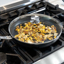 CXD DOU Ceramic Nonstick Fry Pan with Glass Lid
