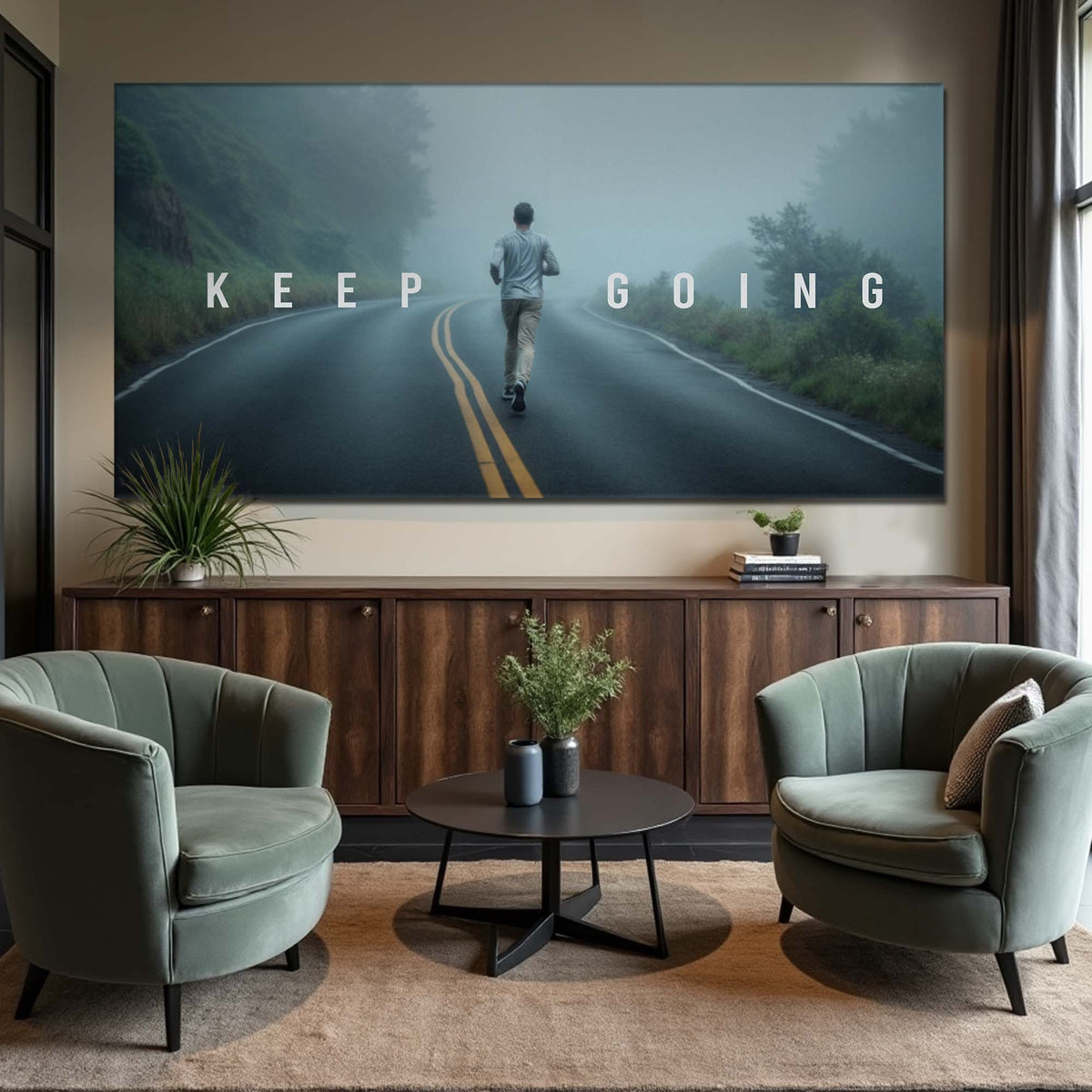 Keep Going Motivational Wall Sign, photo 3 of 10