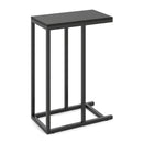 C-shaped Side Table with Heavy-duty Metal Frame by LJGDeals