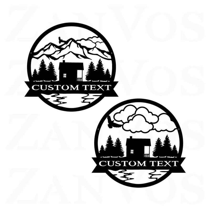 Cabin Outdoor Monogram