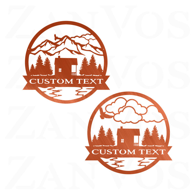 Cabin Outdoor Monogram