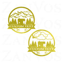 Cabin Outdoor Monogram