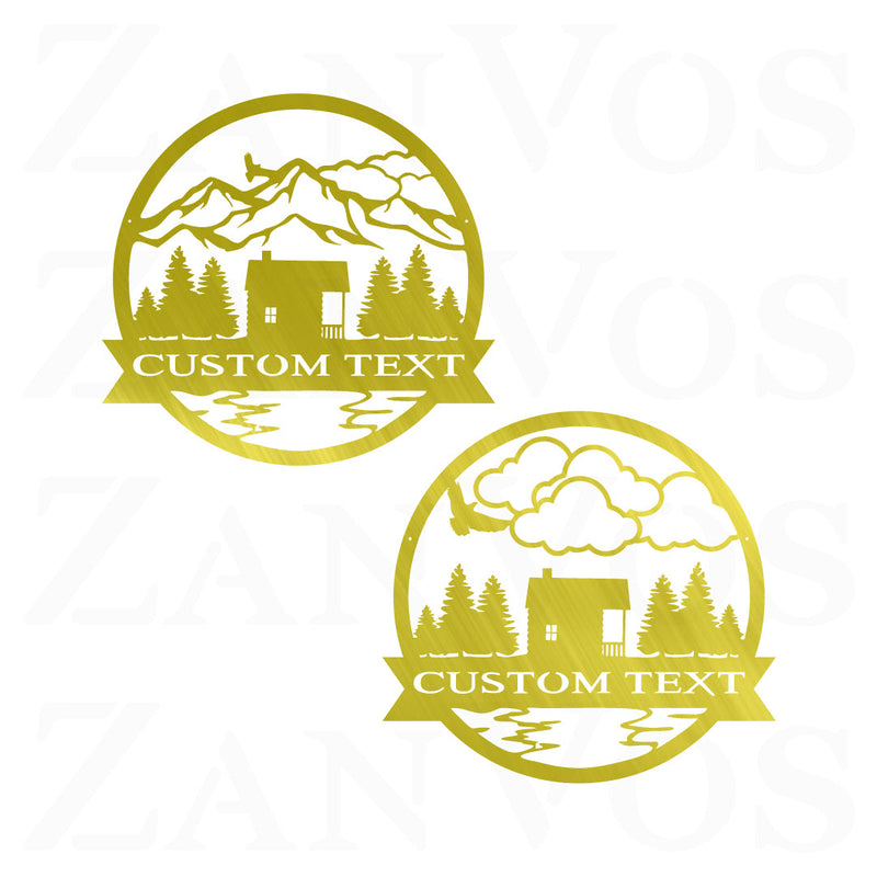 Cabin Outdoor Monogram