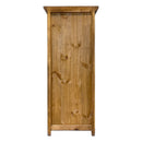 Small Rustic Cabinet for storage in Oldie Turquoise