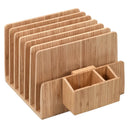 Bamboo Caddy Add-On for Charging Stations and Office Organizers by MobilevisionUS