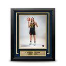 Caitlin Clark Number One Draft Pose Indiana Fever 8" x 10" Framed WNBA Basketball Photo by Dynasty Sports & Framing