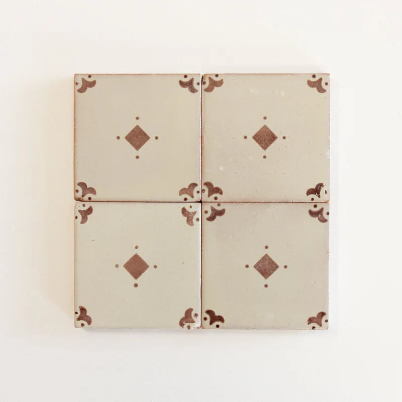 Caja Chocolate 4"x4" by Tilesofezra