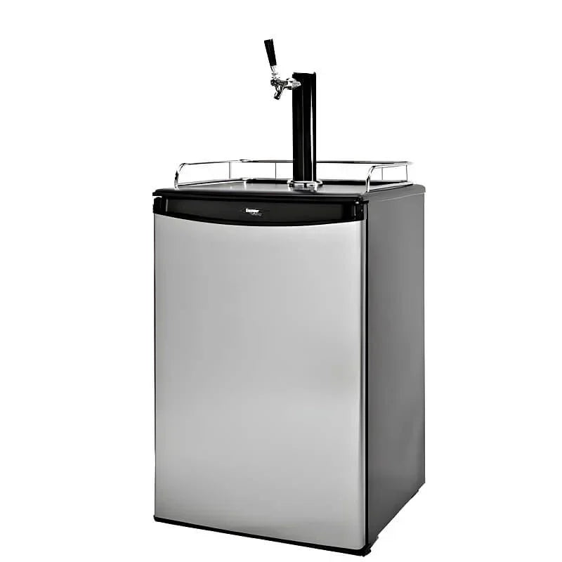 Cal Flame 20-Inch 6.0 Cu. Ft. Single Tap Kegerator - BBQ09843B