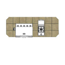 Cal Flame Bel Air Q 8 Ft. BBQ Grill Island - BBK810