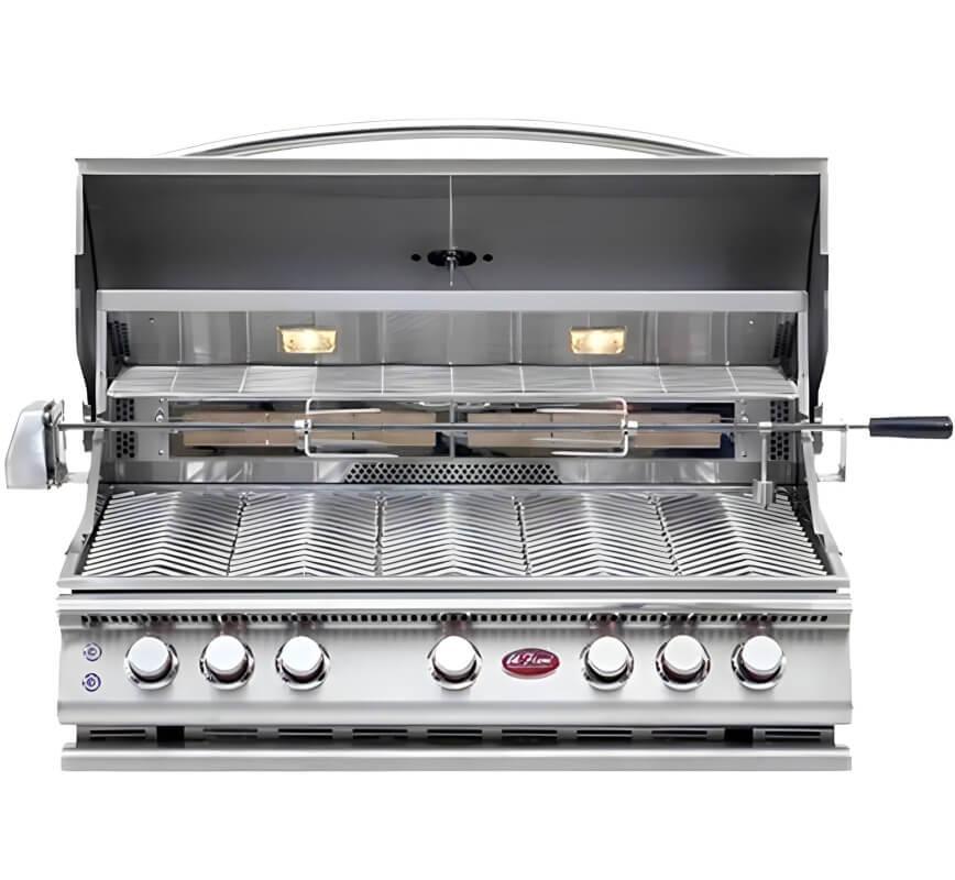 Cal Flame Convection 40 Inch 5 Burner Built In Grill