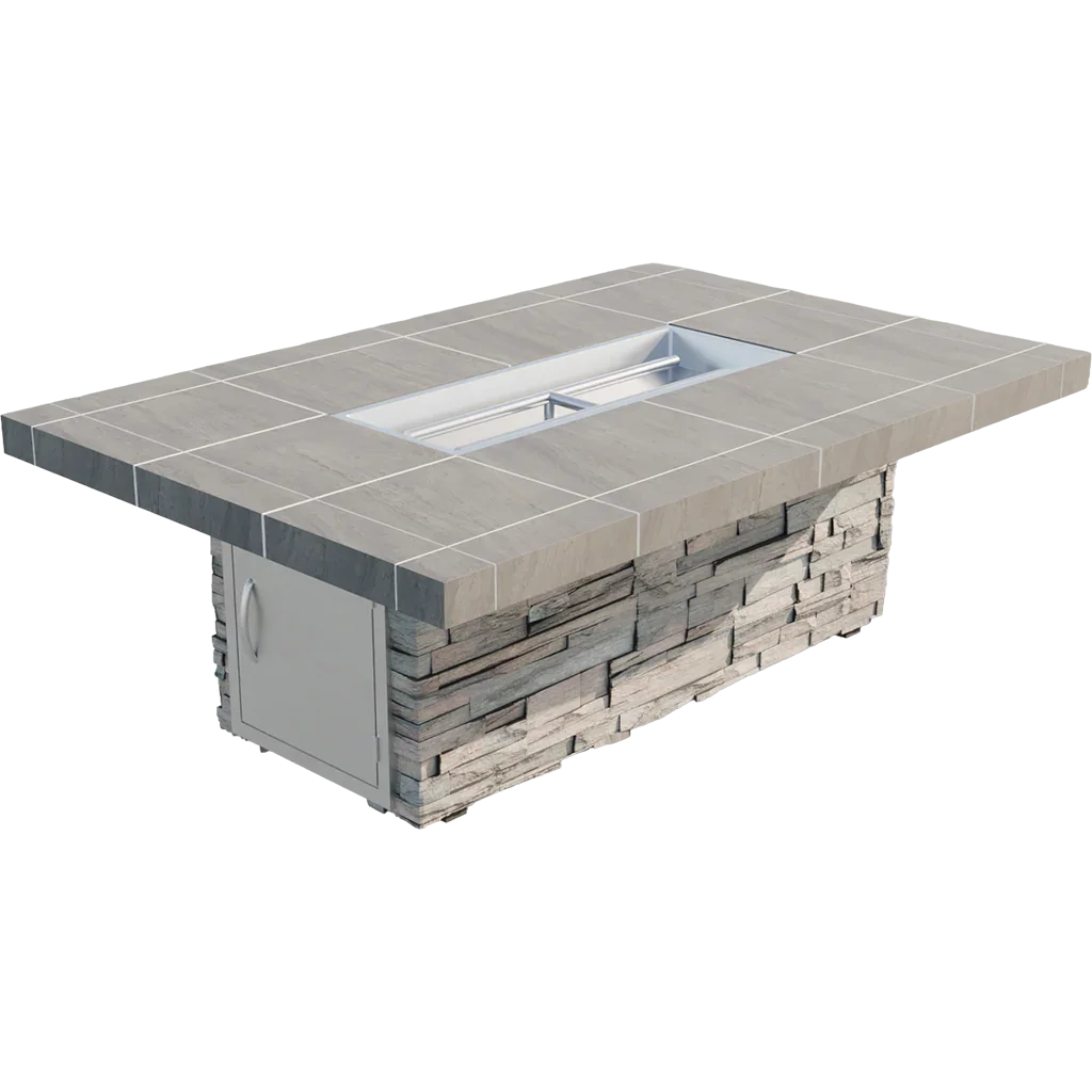 Cal Flame Mojave Modern Outdoor Gas Fire Pit FPT-RT601M, photo 2 of 5