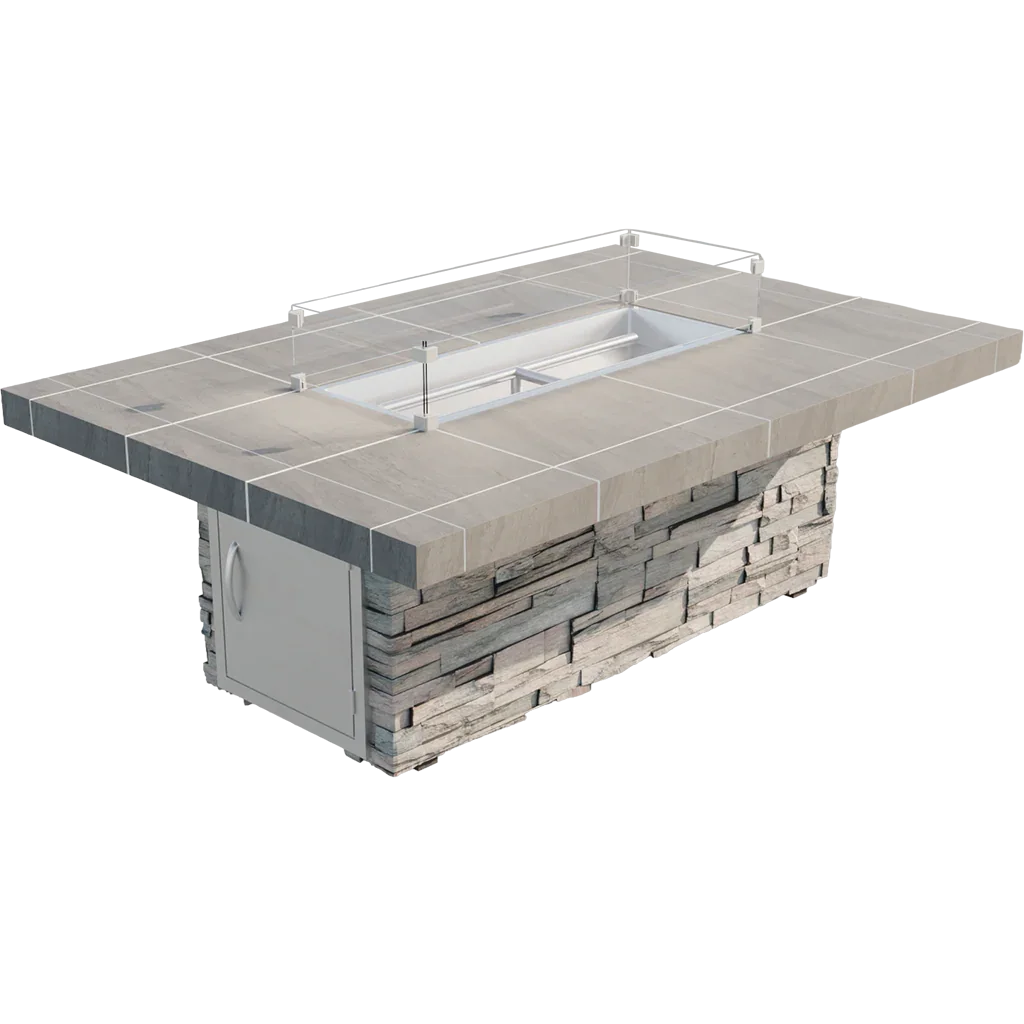 Cal Flame Mojave Modern Outdoor Gas Fire Pit FPT-RT601M, photo 3 of 5