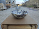 Calacatta Viola Oval White Purple Marble Handcarved Above Counter Vessel Bathroom Sink 14x18x5 Inch