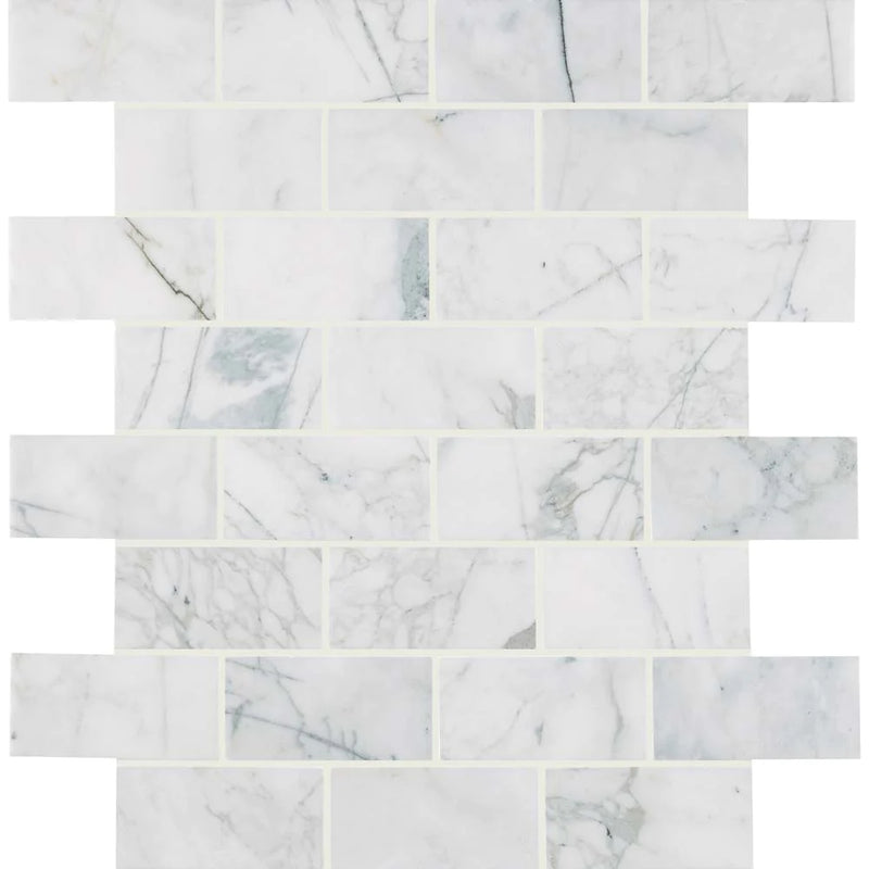 MSI Calacatta Cressa Honed Marble Subway Tile