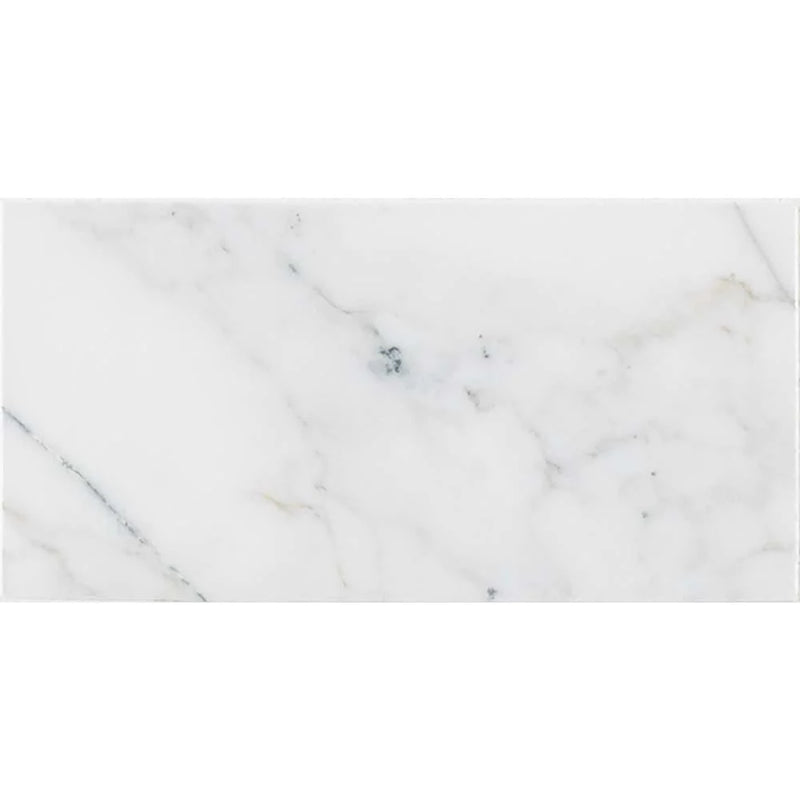 MSI Calacatta Cressa Honed Marble Subway Tile