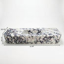 Calacatta Viola Marble Wall-Mount Bathroom Sink – Fluted Design – 60" x 20" x 10" measurements