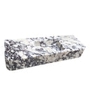 Calacatta Viola Marble Wall-Mount Bathroom Sink – Fluted Design – 60" x 20" x 10" bathroom view