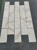Calacatta Gold Marble 18" x 18" Honed Tile