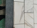 Calacatta Gold Marble 1" x 4" Herringbone Honed Tile