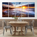 California Coastline Sunset Canvas Art for Beach House Decor by MyGreatCanvas | Canvas Wall Art Prints | Photo Prints & Wall Decor