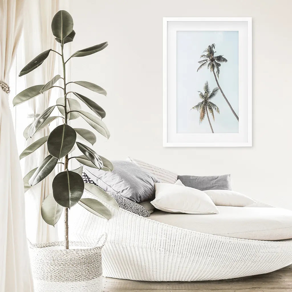 California Tropical Themed Wall Decor. Large Palm Trees, photo 4 of 10