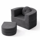 Calina Foldable Lounge Chair & Sofa Bed – Anthracite