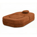 Calina Foldable Lounge Chair & Sofa Bed – Terracotta