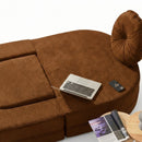 Calina Foldable Lounge Chair & Sofa Bed – Terracotta