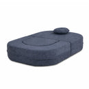 Calina Foldable Lounge Chair & Sofa Bed – Indigo Blue