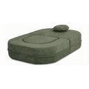 Calina Foldable Lounge Chair & Sofa Bed – Green