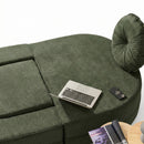 Calina Foldable Lounge Chair & Sofa Bed – Green
